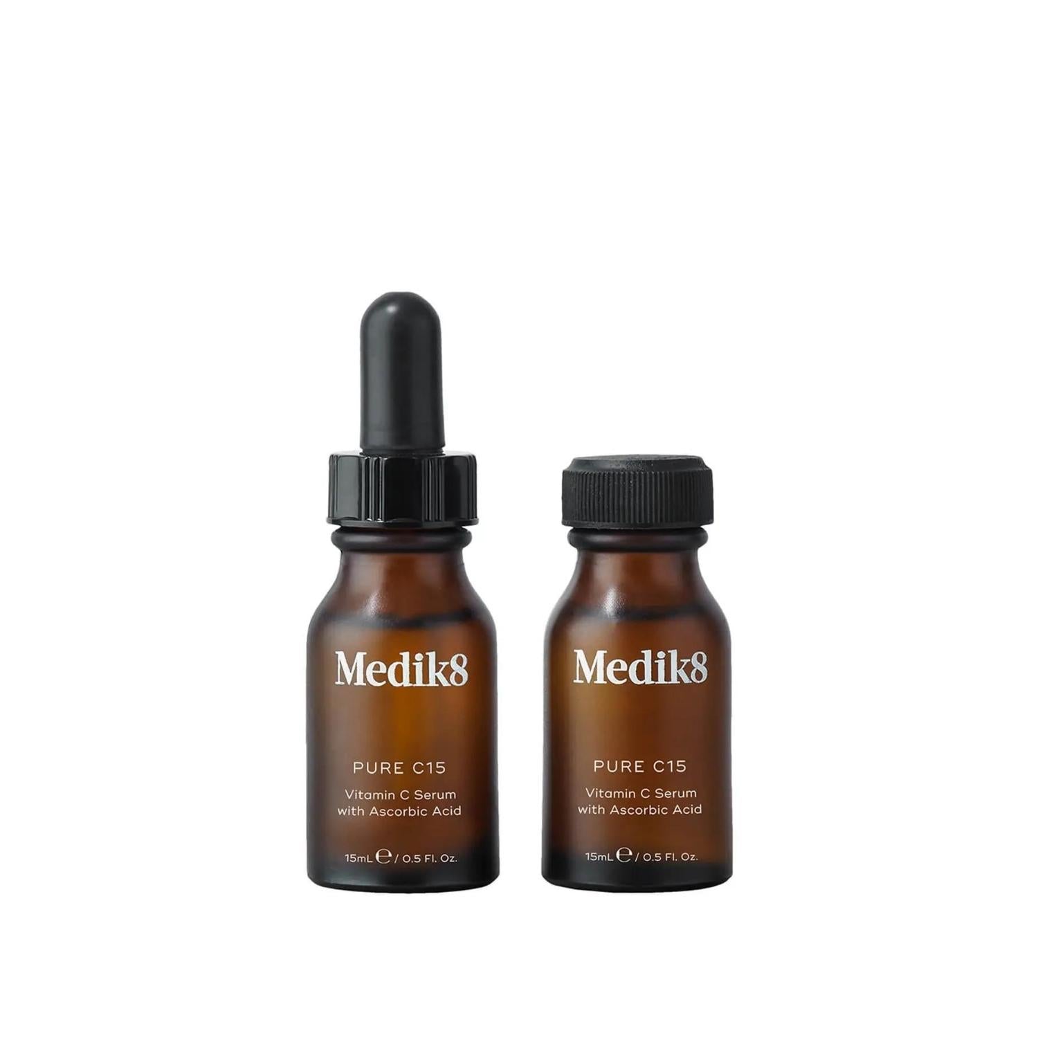 Medik8 Pure C15 - 2 x 15ml - Dr. Pen Store - Medik8 Buy Genuine Dr Pen Products with Trust