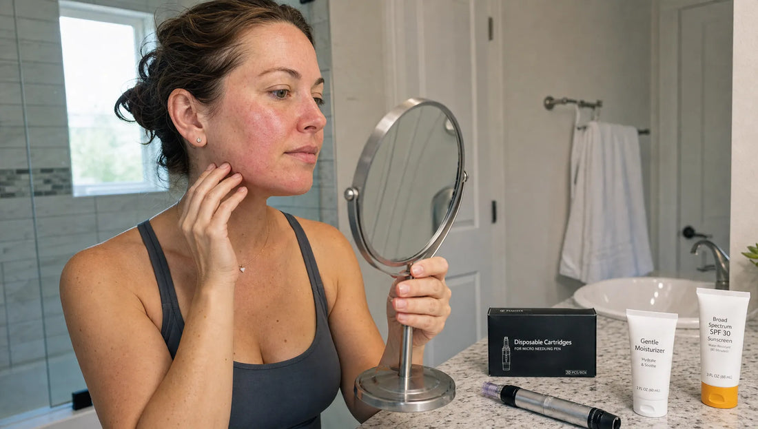 Dermapen Before and After Results by Week