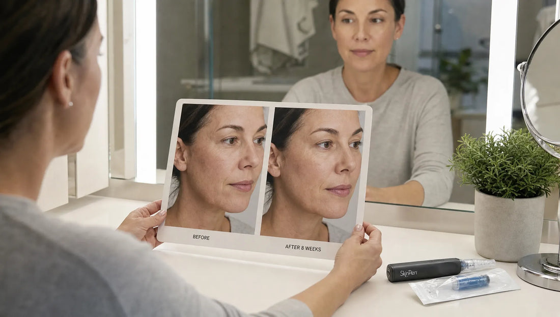 What Microneedling Before-and-After Photos Show for Wrinkles