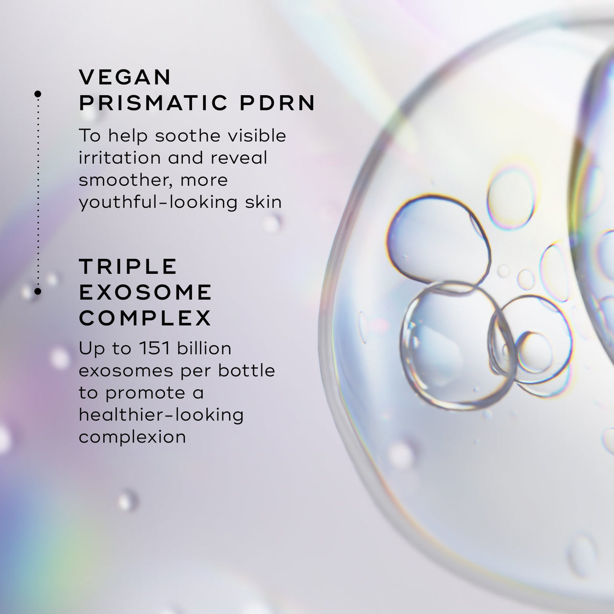 Exo-PDRN Prismatic+ key ingredients