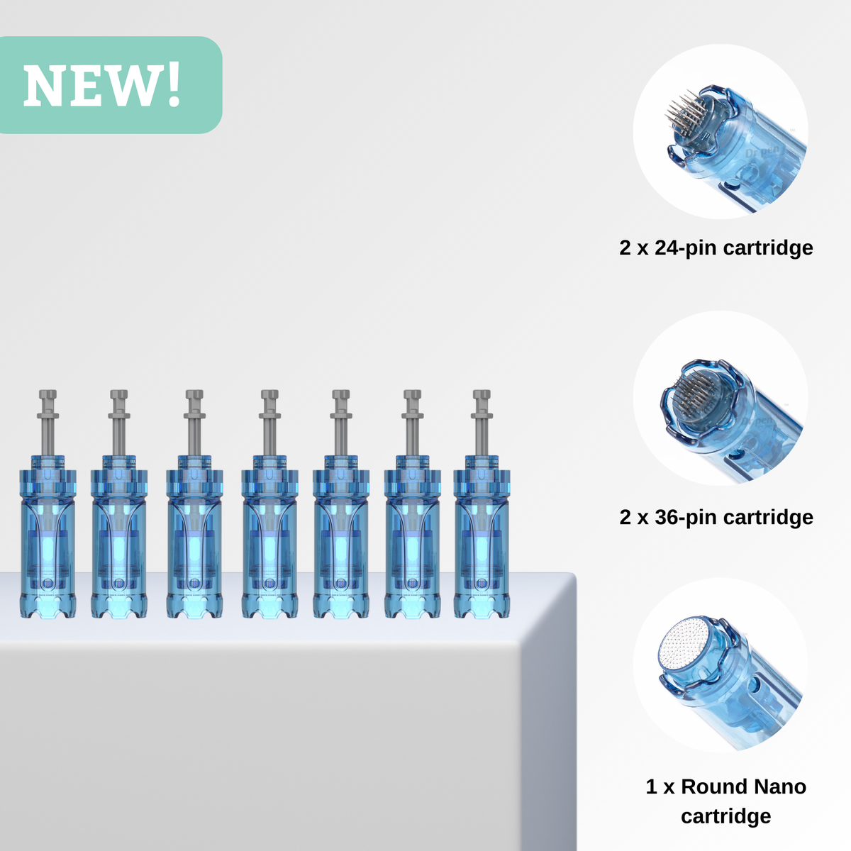 Dr. Pen M8S Body Combo Cartridges (5-pack)