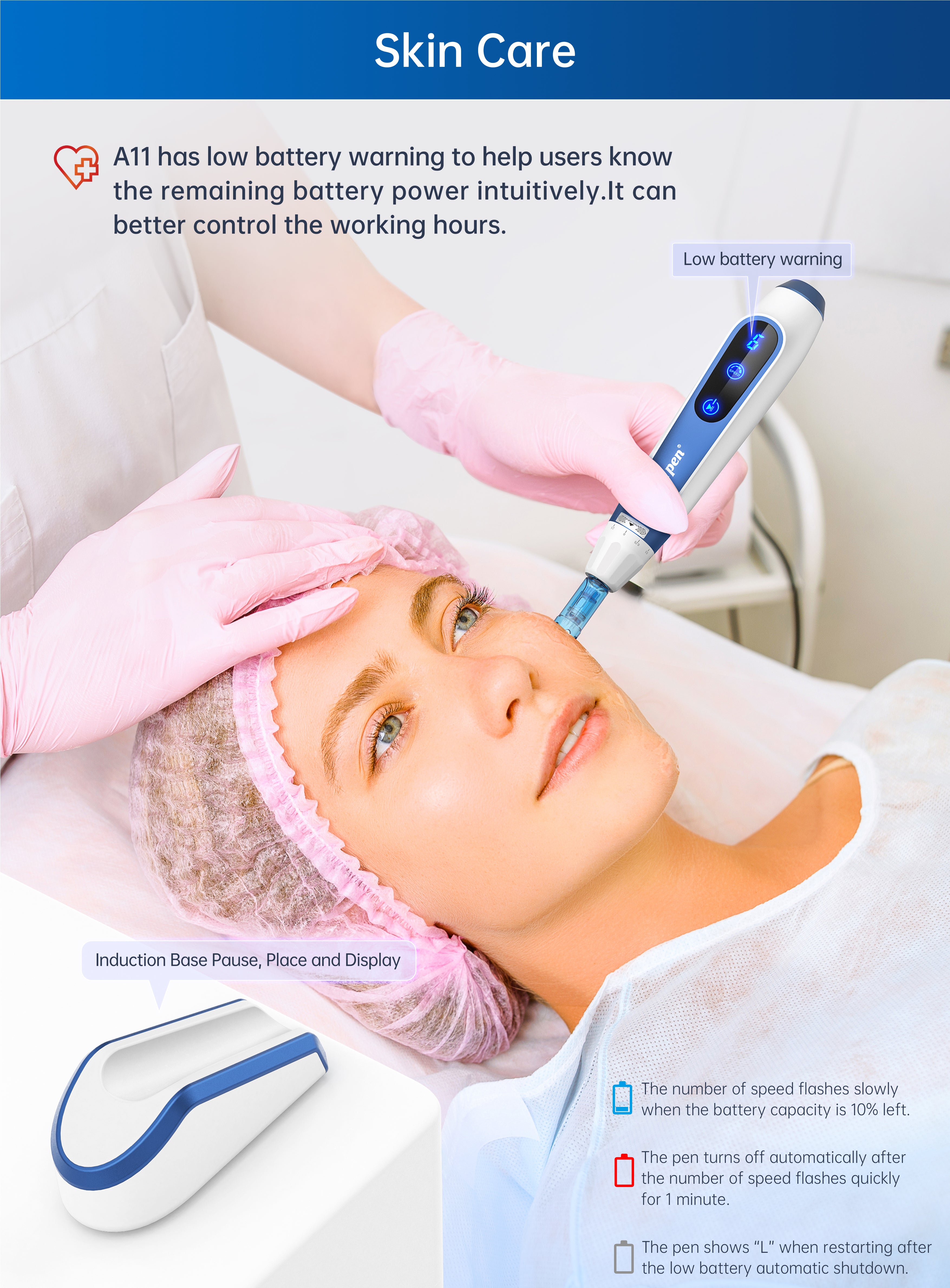 Derma Roller Dr Pen Facial Ultima A1 Wireless Microneedling Pen