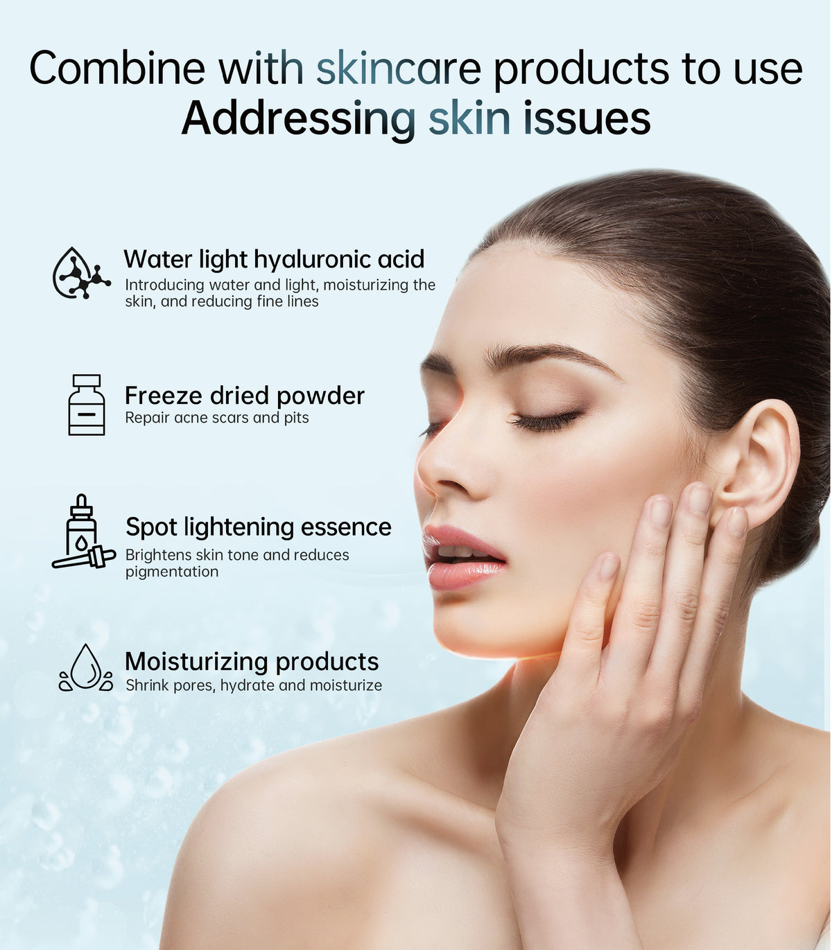 Hydra Pen H6 Advanced Serum Infusion Microneedling Pen with Light Therapy