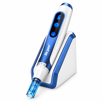 Dr. Pen A11 microneedling pen in its charging stand
