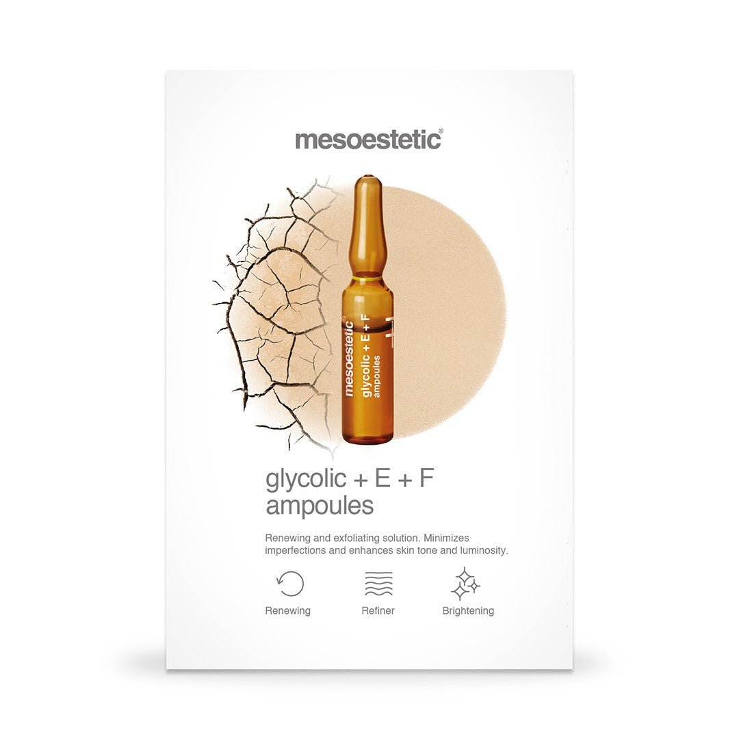 mesoestetic Glycolic + E + F Ampoules - Dr. Pen Store - mesoestetic Buy Genuine Dr Pen Products with Trust