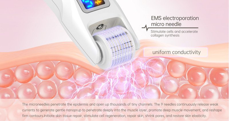 Bio Roller G5 by Dr. Pen EMS LED Micro Current Roller - Dr. Pen Store - Dr. Pen Buy Genuine Dr Pen Products with Trust